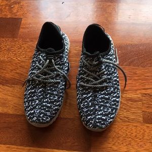 Fun color changing bottom sneakers
